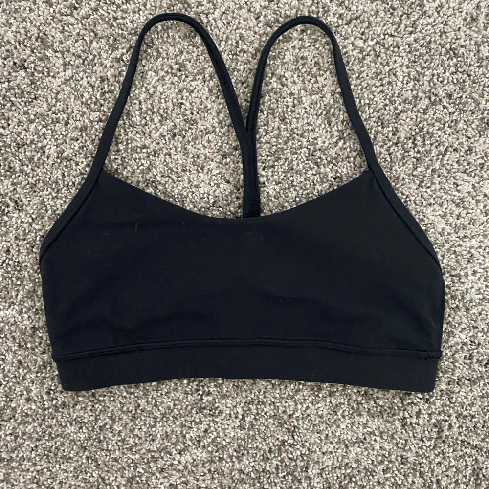 Lululemon black sports bra